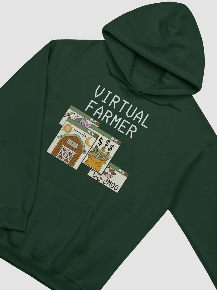 Virtual Farmer Hoodie - White Text product image (1)