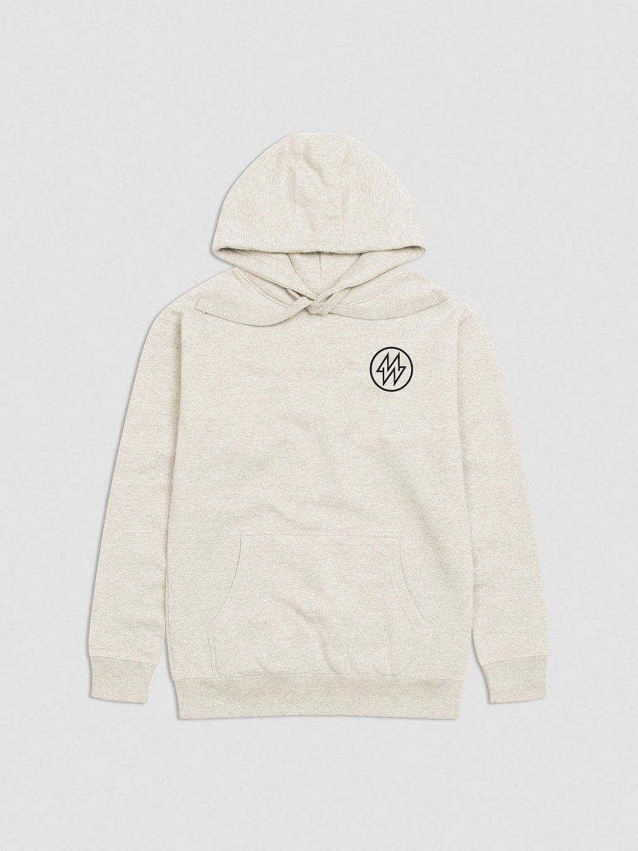 Embroidered MW Hoodie Bone/White product image (1)