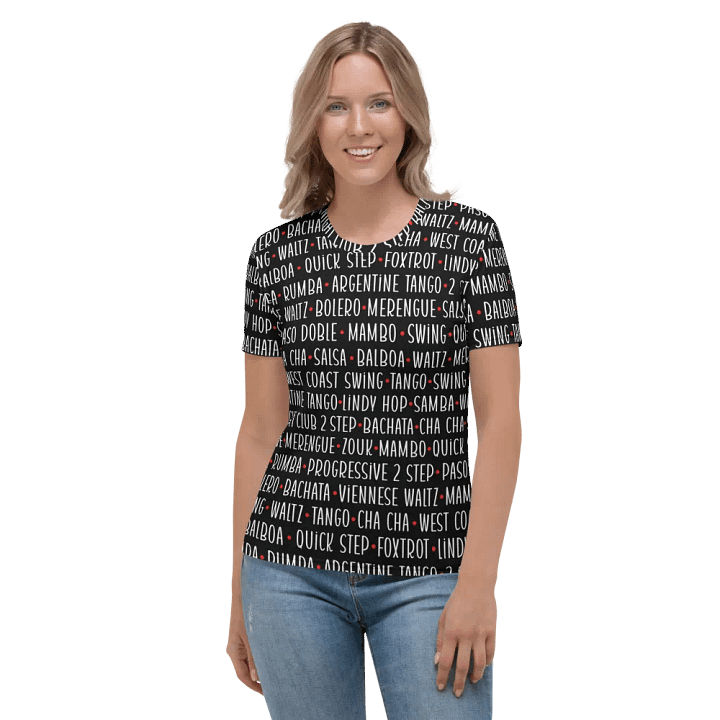 Women's Ballroom Dance T-Shirt product image (1)