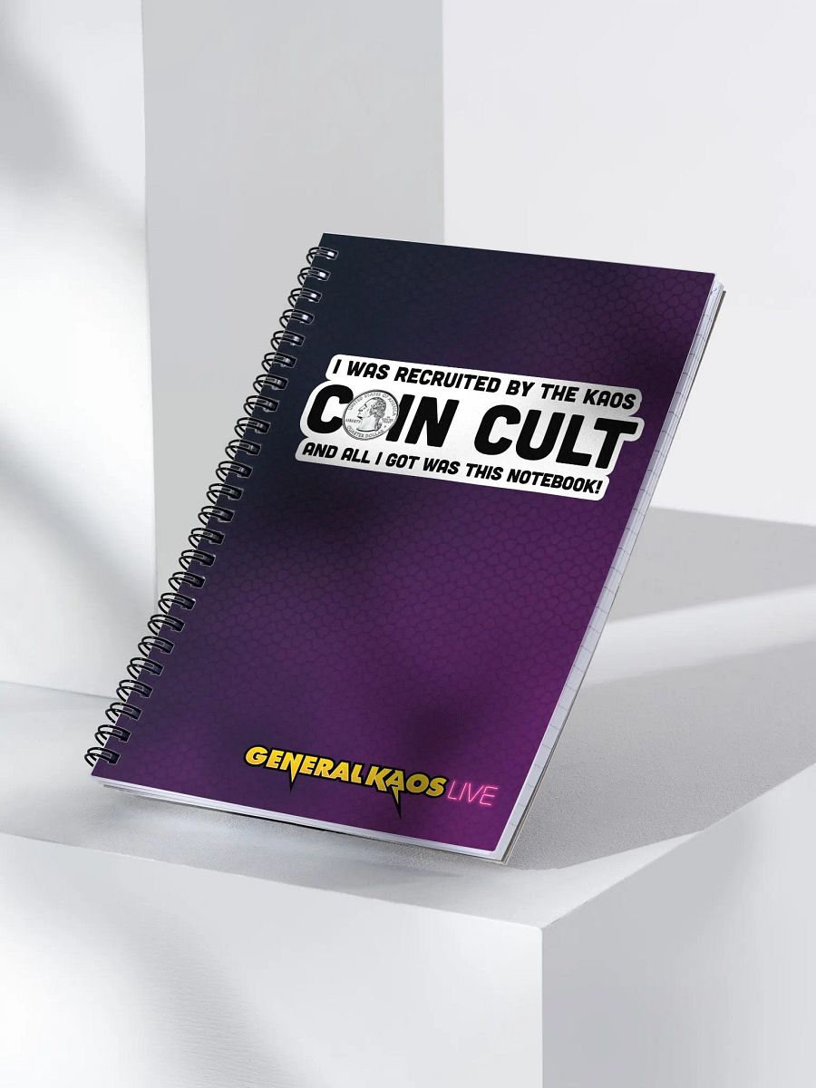 Coin Cult Notebook product image (4)