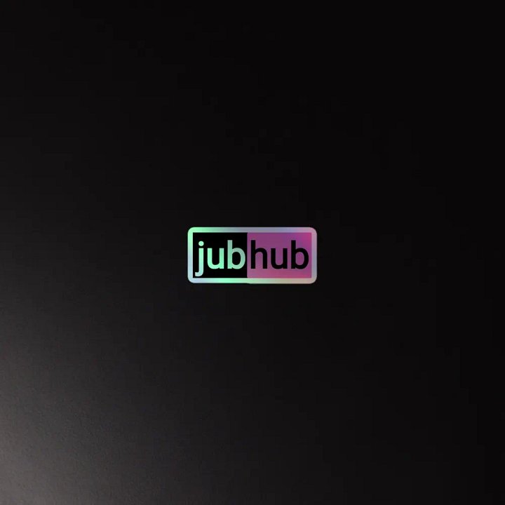 holo jubhub sticker product image (4)