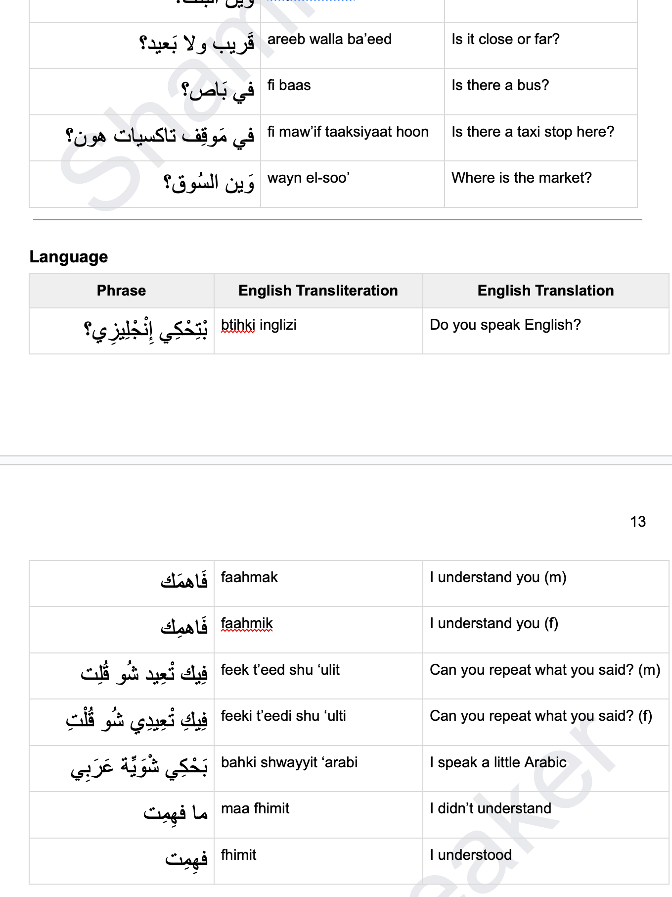 150 Everyday Phrases in Levantine Arabic product image (3)
