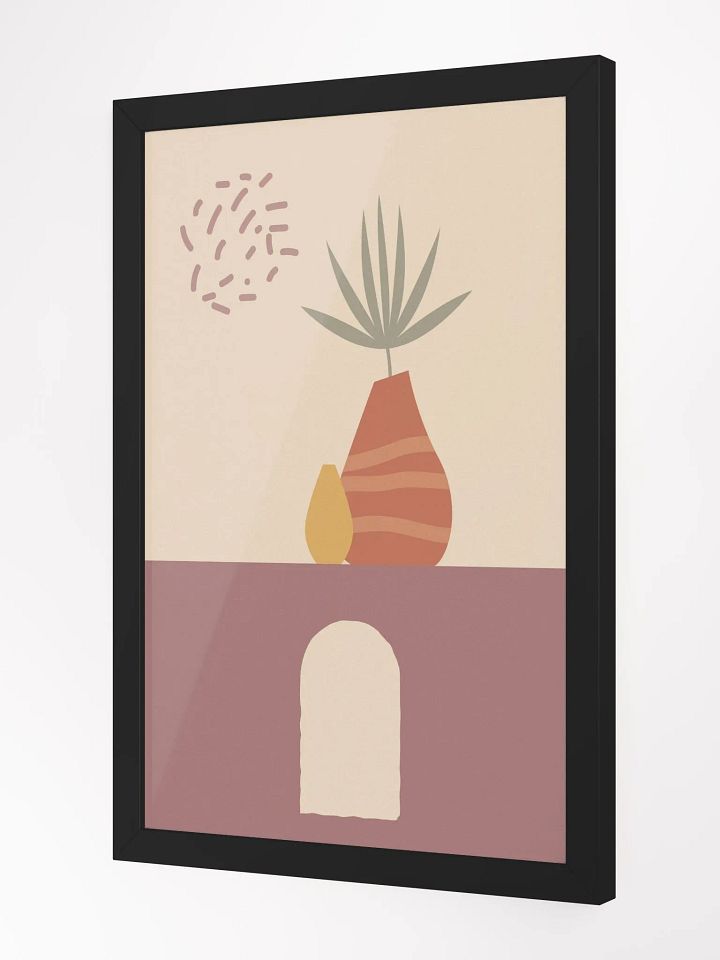 Ethereal Vase Dream - Framed Matte Poster product image (10)