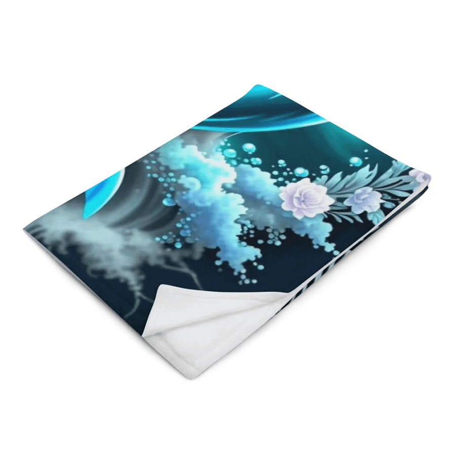 Whimsical Dolphin Dreams Throw Blanket product image (2)