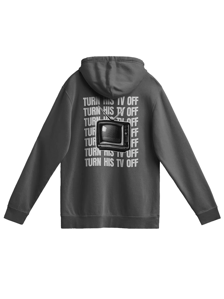 TV OFF HOODIE BLACK product image (1)