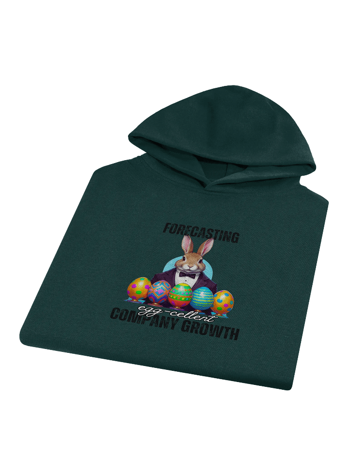 Forecasting Eggcellent Company Growth - Humorous Easter Hoodie product image (1)