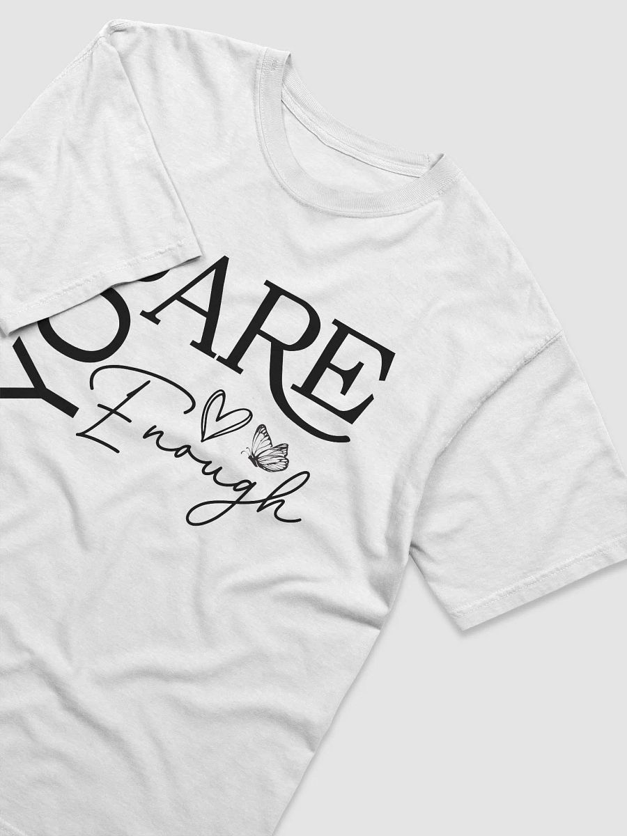You Are Enough - Empowering Motivational Quote Unisex Heavyweight T-Shirt product image (3)