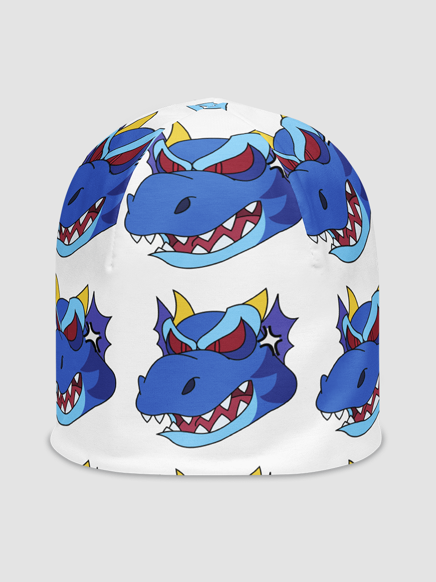 Lotta Angry Blue Dragon All-Over Print Beanie product image (1)