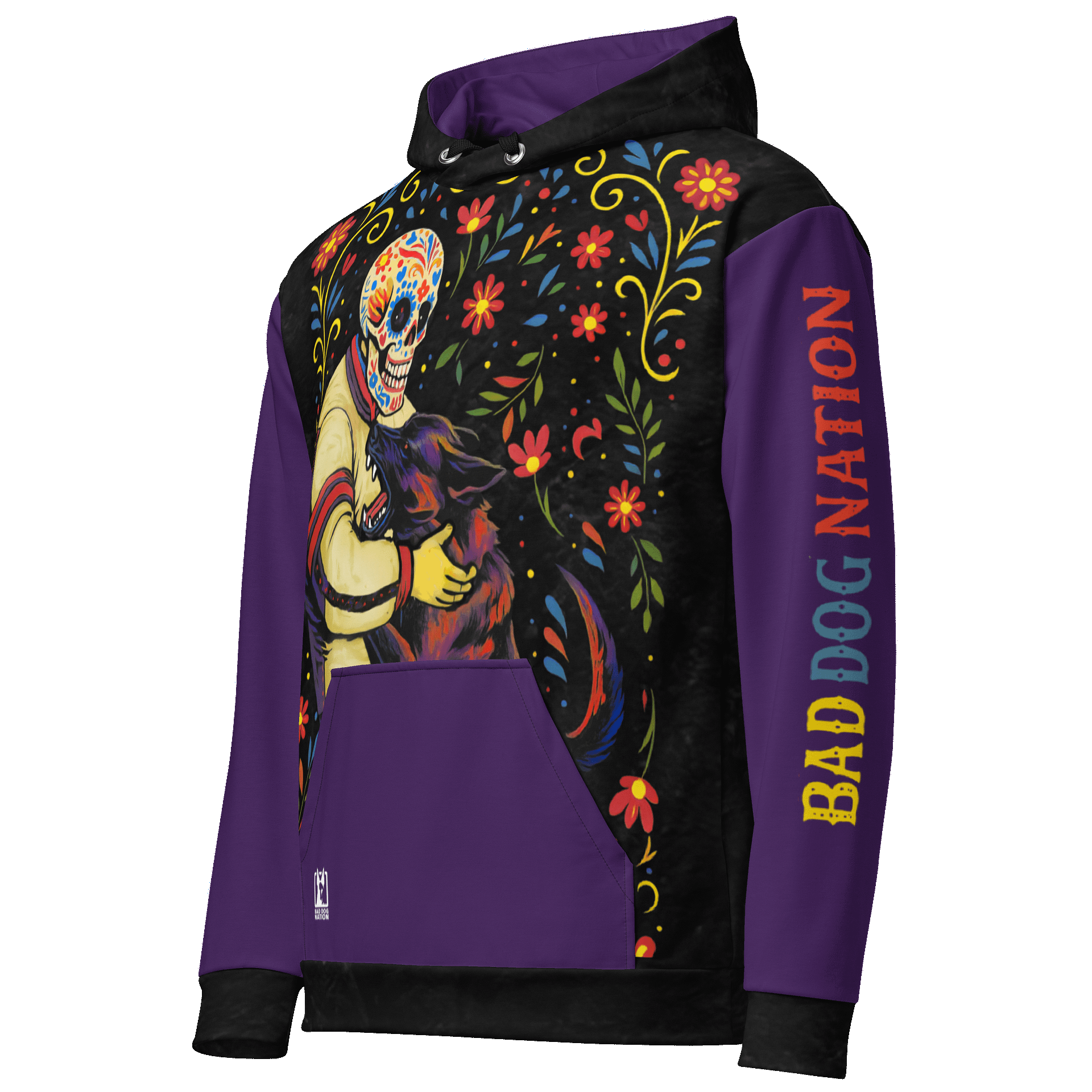 Día de los muertos 2025 - Premium Adult Unisex All Over Print Hoodie product image (2)