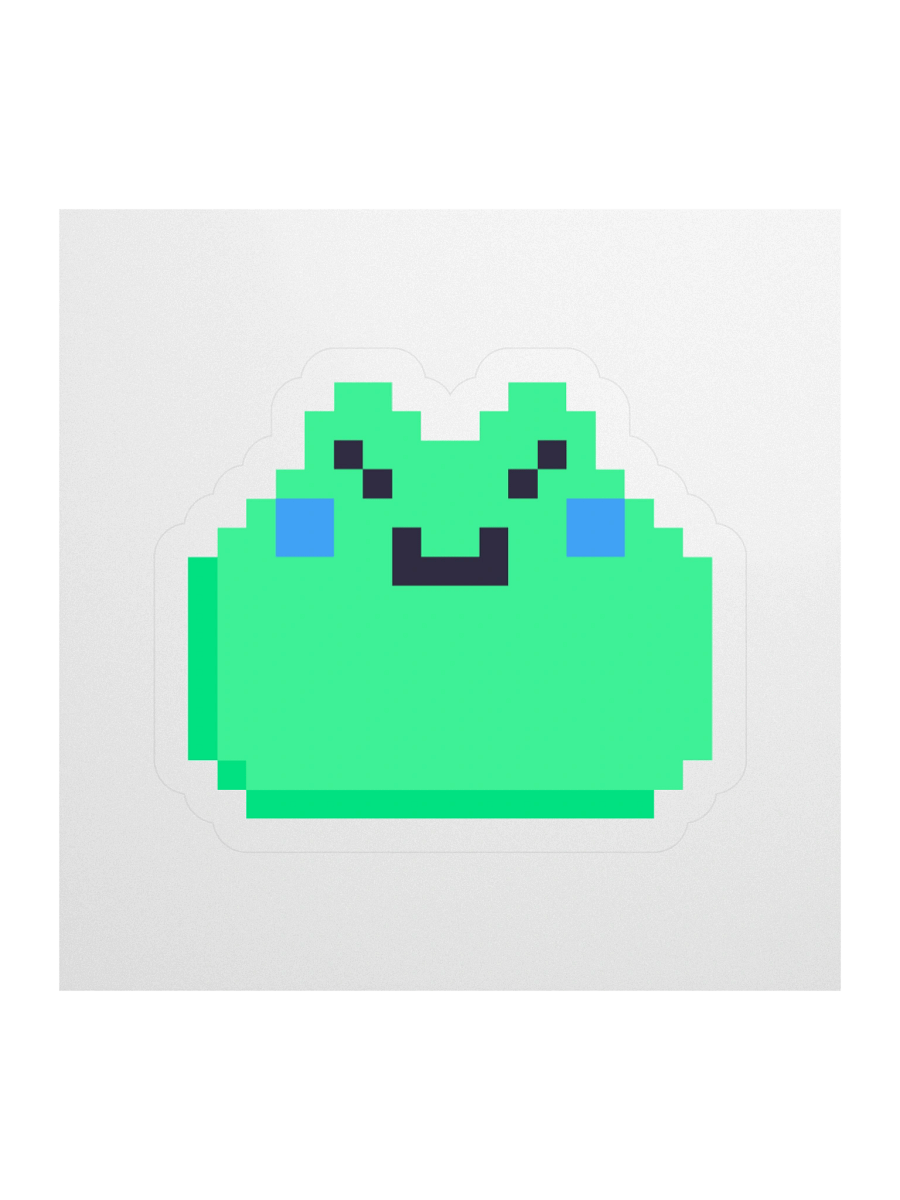 Pixel Frog Sticker product image (2)