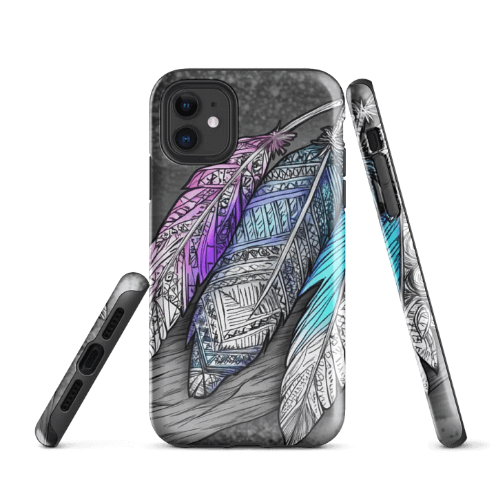 G Feathers, Tough Case for iPhone® by Allcolor product image (1)