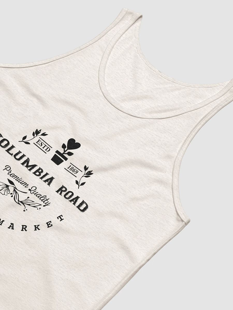 Columbia Road Market Unisex Tank Top (Oatmeal) product image (6)