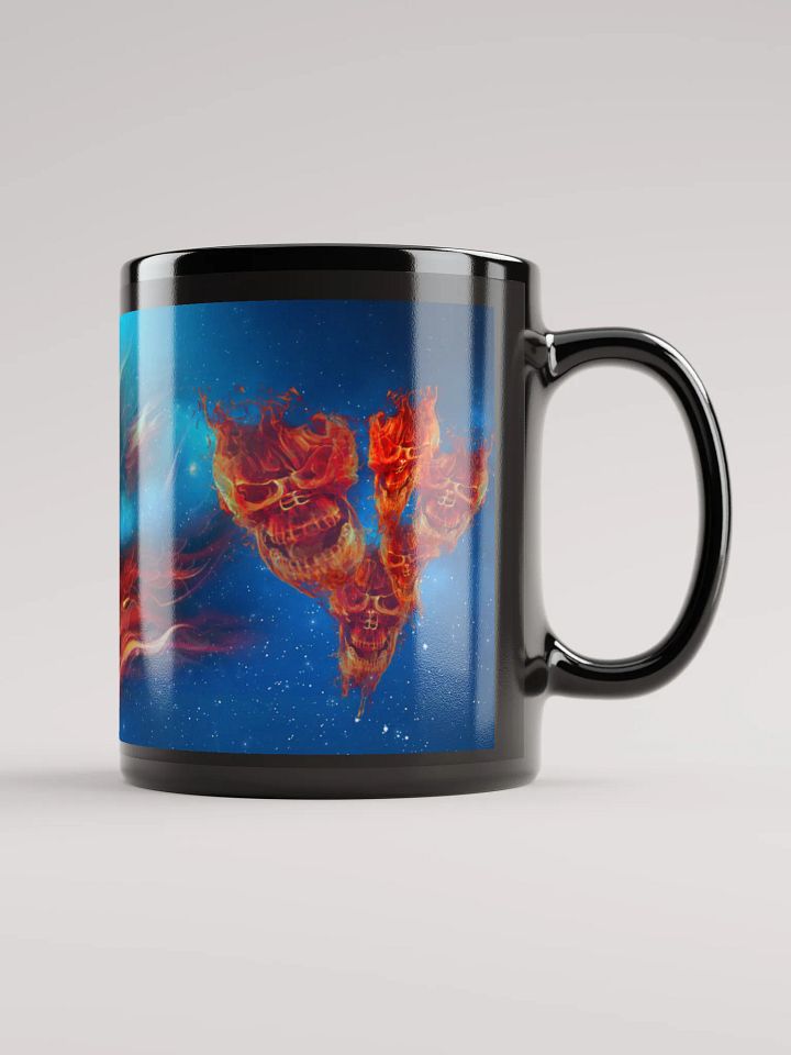 Flaming Wolf and Skulls product image (1)