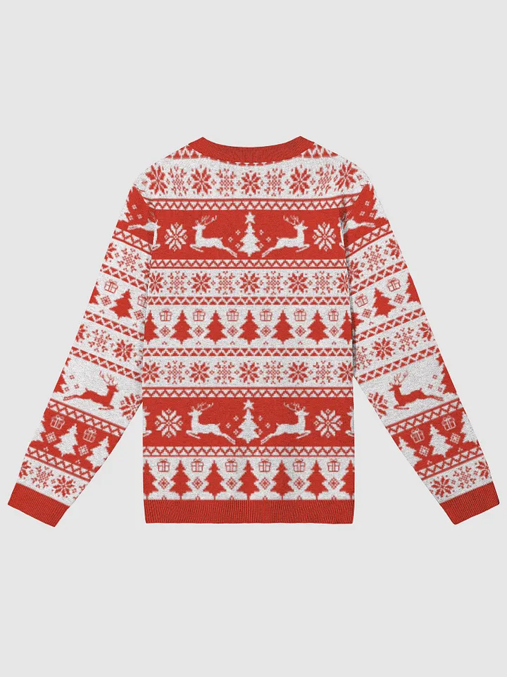 Jon's Naughty Banned List Sweater RED product image (2)