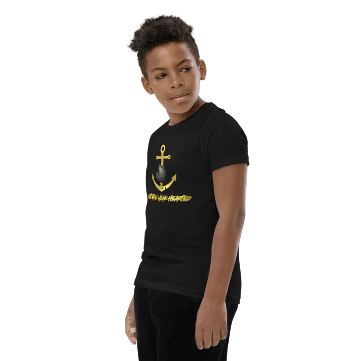 N4TWH Black Heart Kids Tee product image (28)