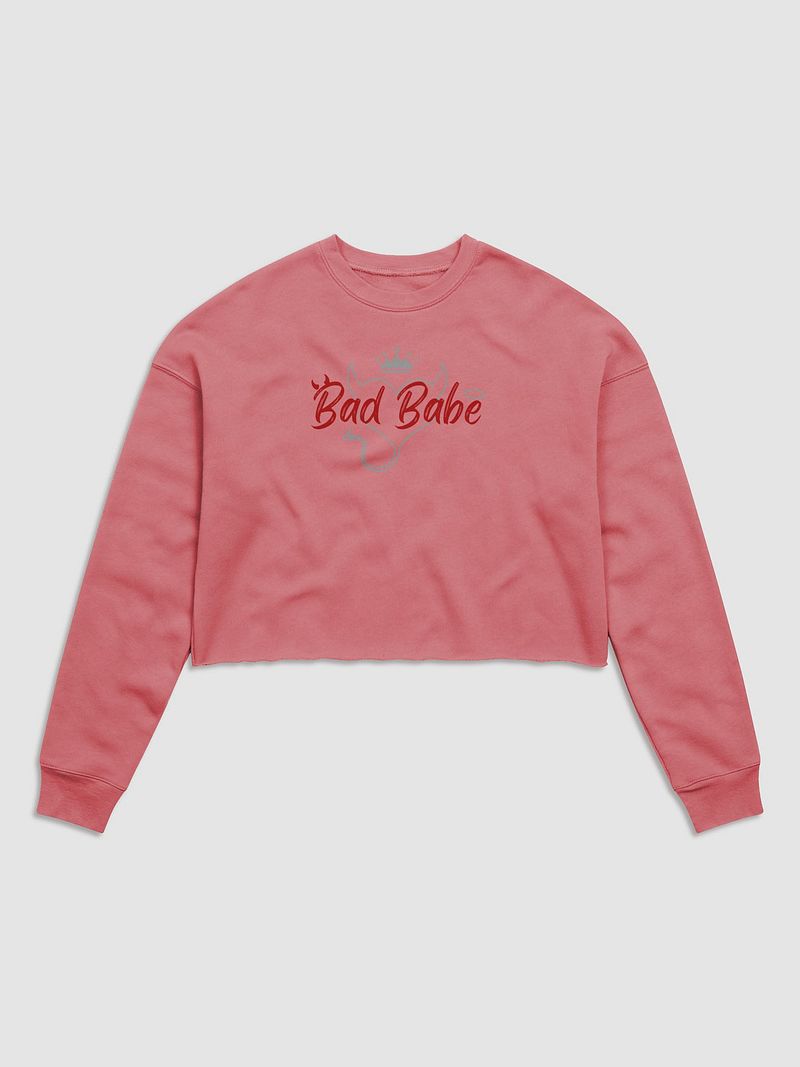 Bad Babe Cropped Sweatshirt