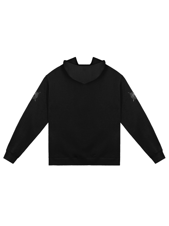 AS Colour Unisex Premium Oversized Hoodie - Norse Skull Front with Shield Sleeve Design product image (2)