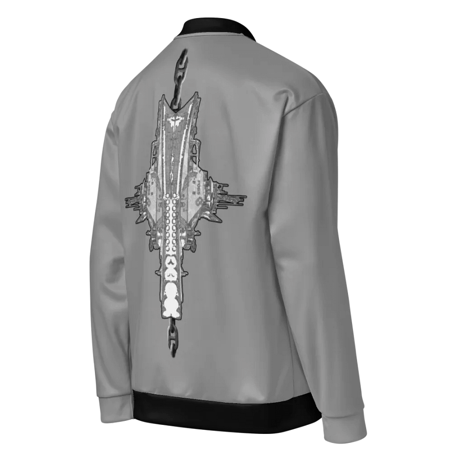 Gray Foss double tug Bomber Jacket product image (8)