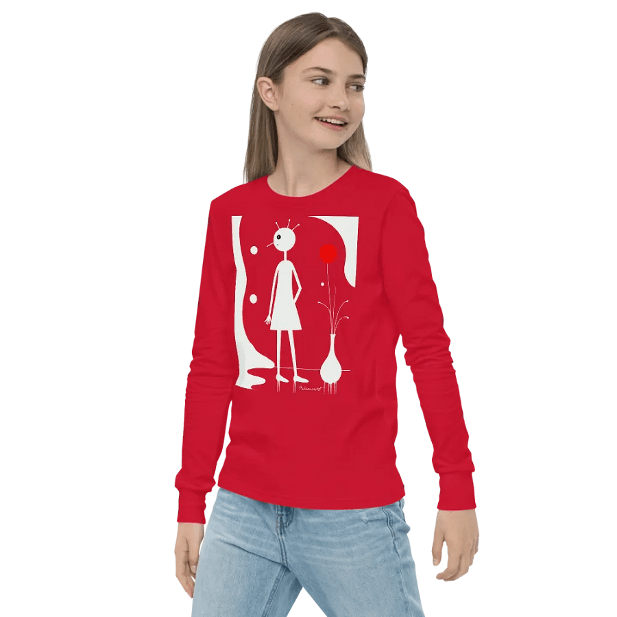 Bella+Canvas Youth Long Sleeve T-Shirt product image (3)