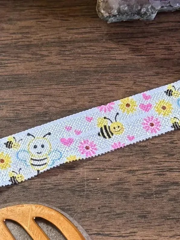 Sweet Pea Elastic Bracelet | Handmade Accessory for Bellabeat Leaf Urban & Ivy product image (2)