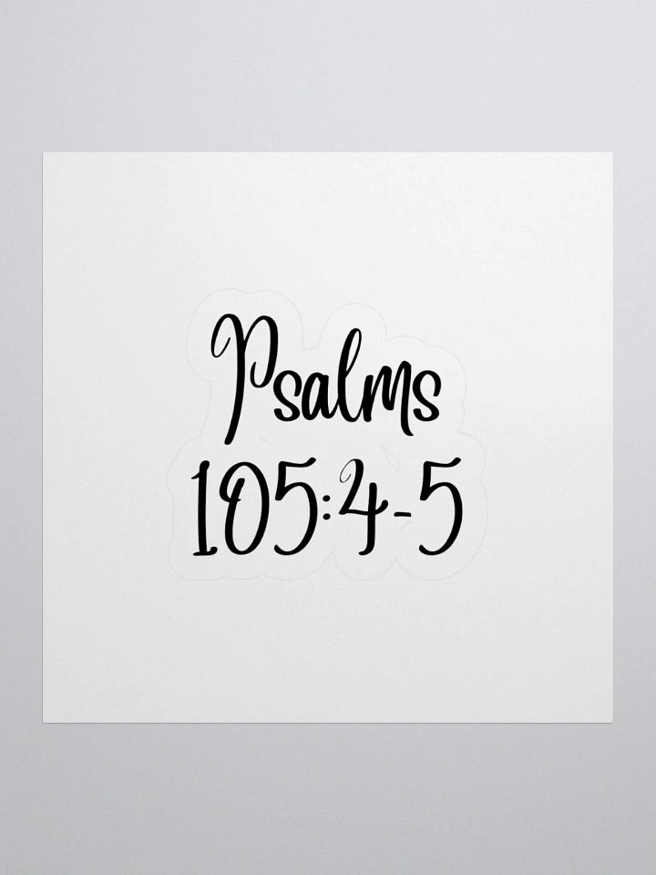 Psalms 105:4-5 product image (3)