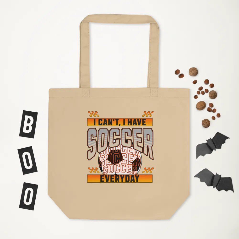 I Can't I Have Soccer Everyday Tote Bag product image (6)