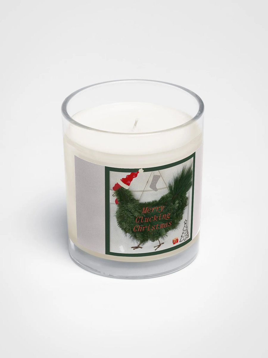 Merry Clucking Christmas Soy Candle product image (2)