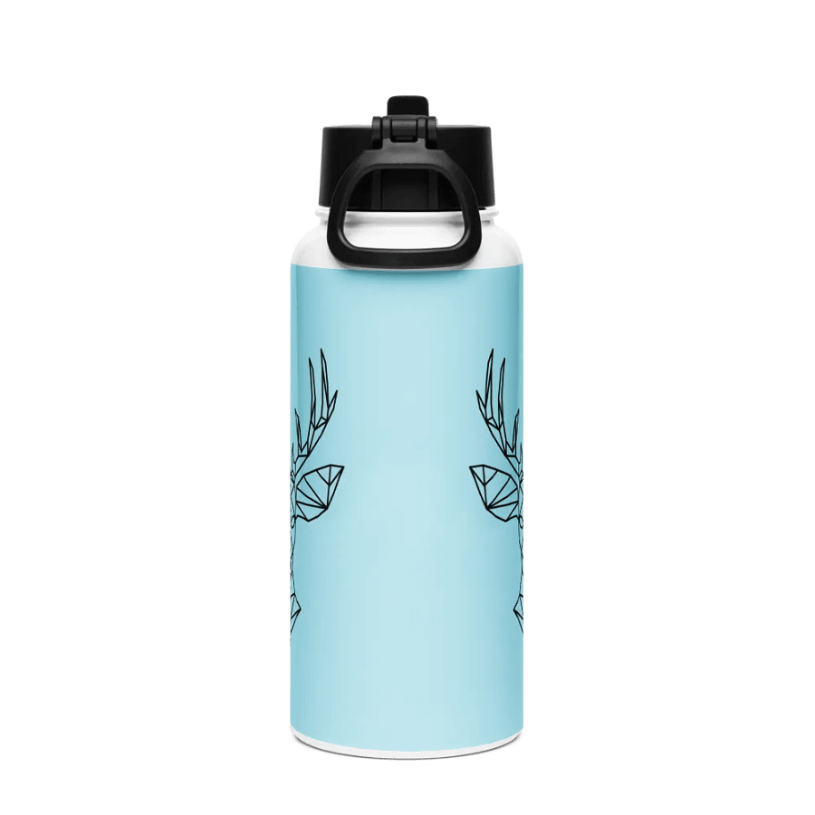 Fractal Deer Water Bottle - 32oz Stainless product image (2)
