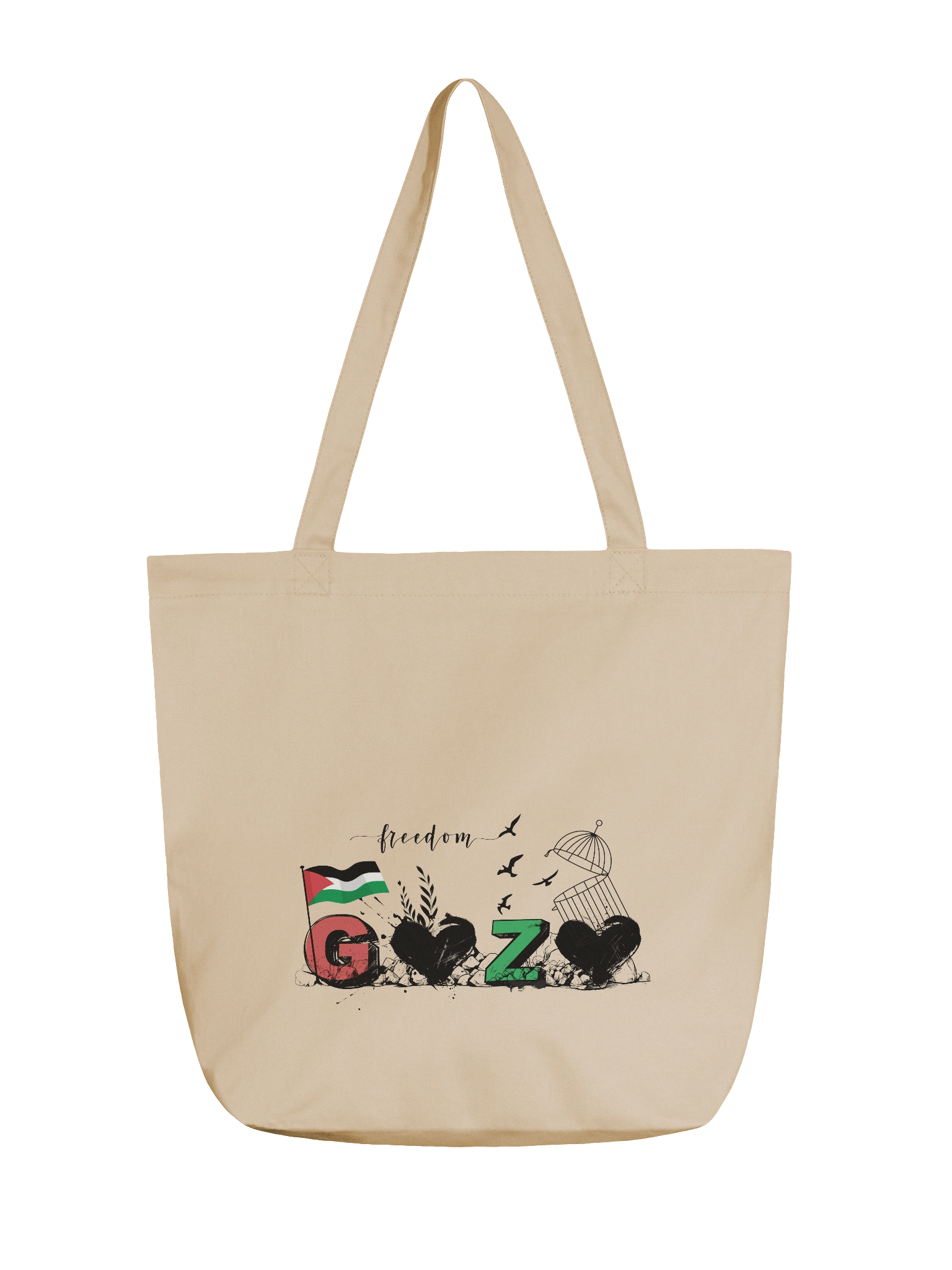 Eco-friendly tote bag: Call for Solidarity product image (1)