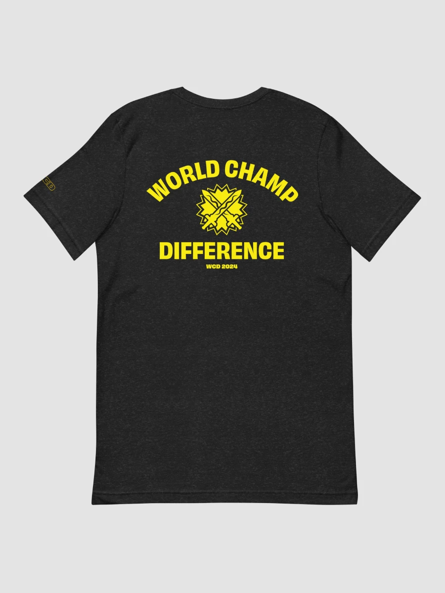 WolfeyVGC World Champ Black Shirt - Yellow product image (1)