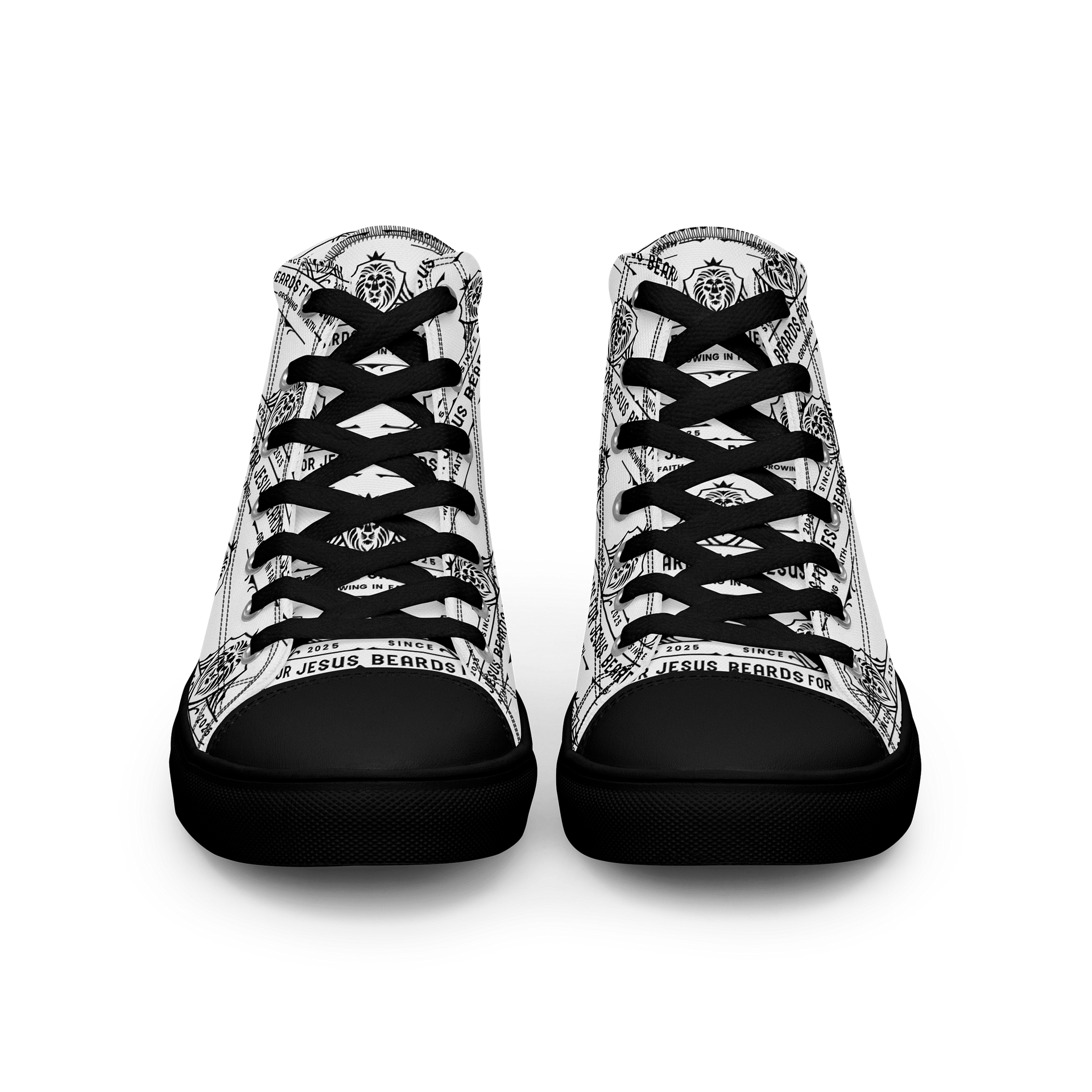 Beards For Jesus Branded High Tops product image (3)