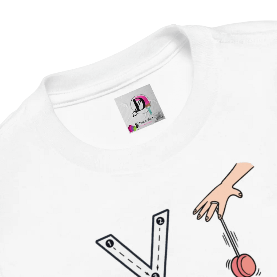 JoBeth Design  White Yy Toddler T-Shirt👚 product image (4)