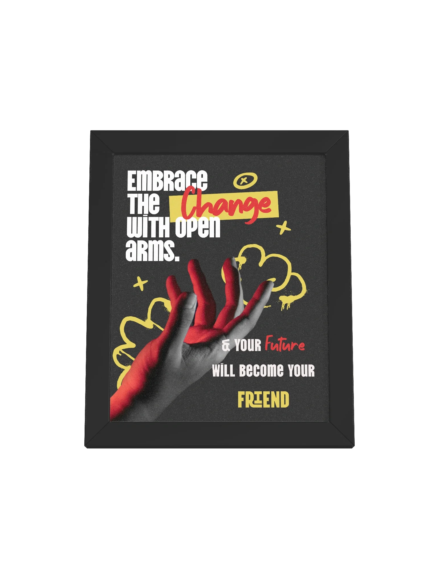 Embrace the Change Motivational Poster product image (2)