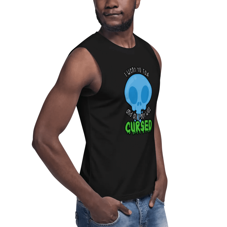 All I Got Was Cursed - Mage - Men's Style Muscle Tank product image (8)