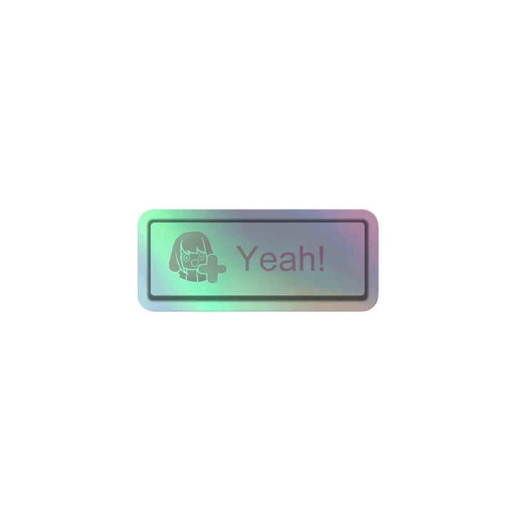 Chiu Yeah! Holo Sticker product image (1)