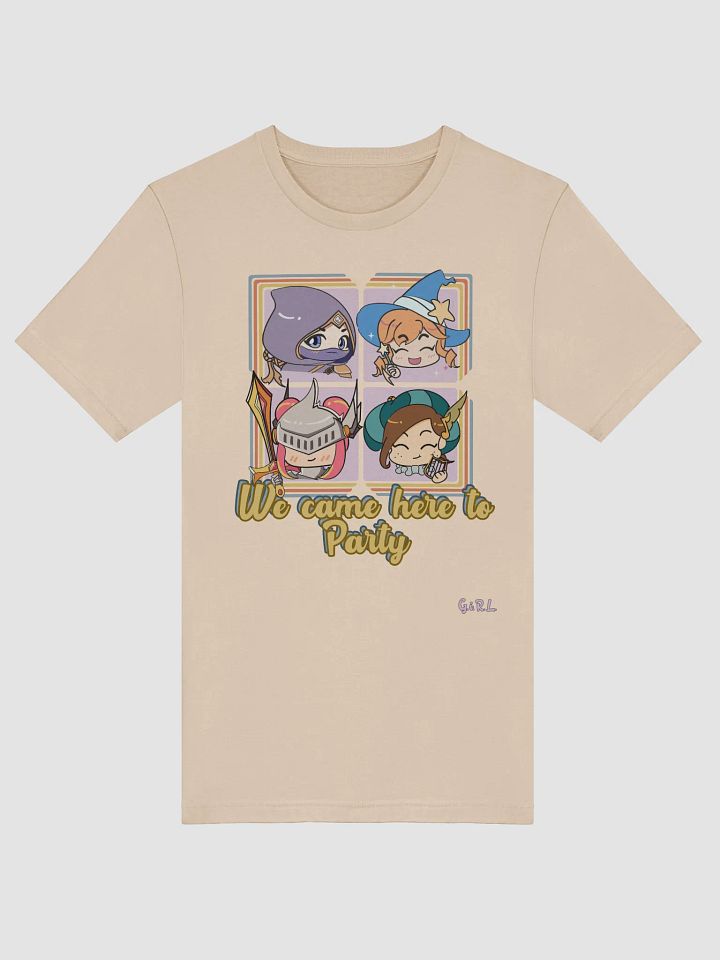 Gamer girl t-shirt - We Came Here To Party by G.i.R.L. product image (2)