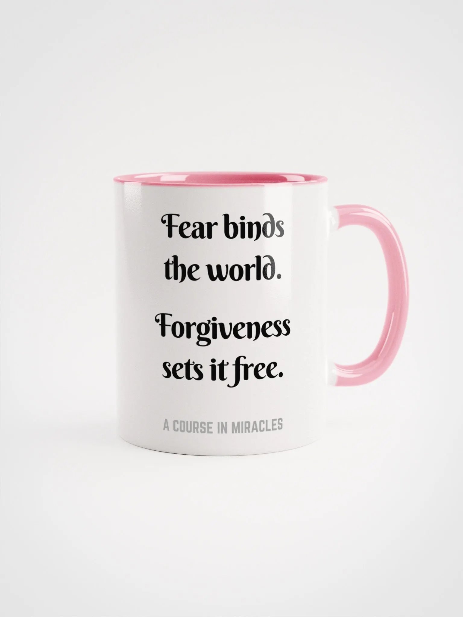 Forgiveness sets world free - ACIM Inspirational Mug product image (51)