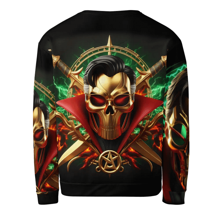 Silver Robot-Skull Face - Unisex Sweatshirt #37 product image (2)