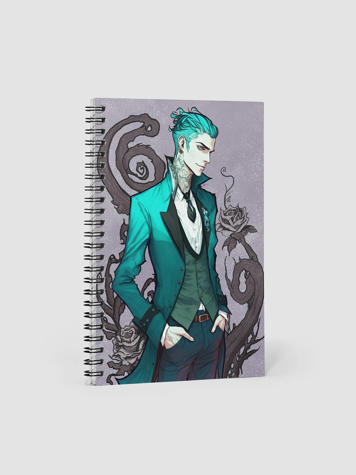 Izael of Shadows Spiral Bound Notebook product image (1)