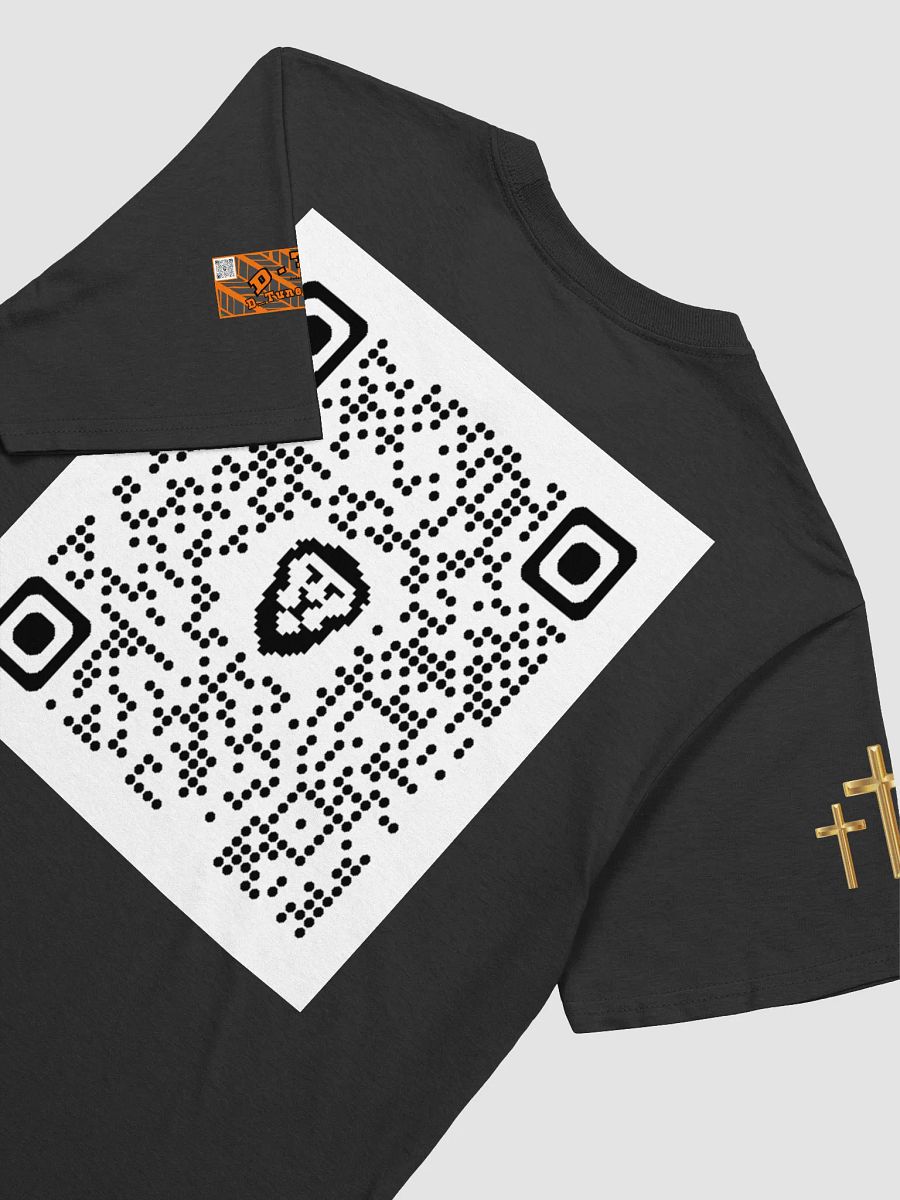 Lion Head QR Code Unisex T-Shirt product image (27)