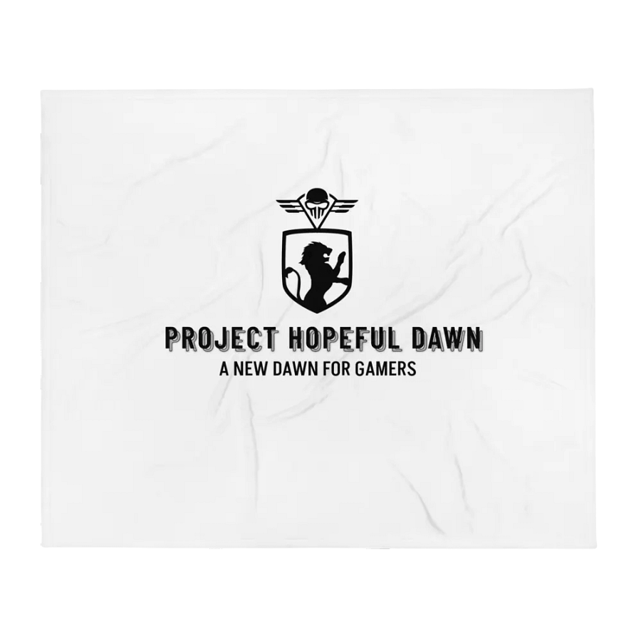 Hopeful Dawn Shield Throw Blanket product image (2)
