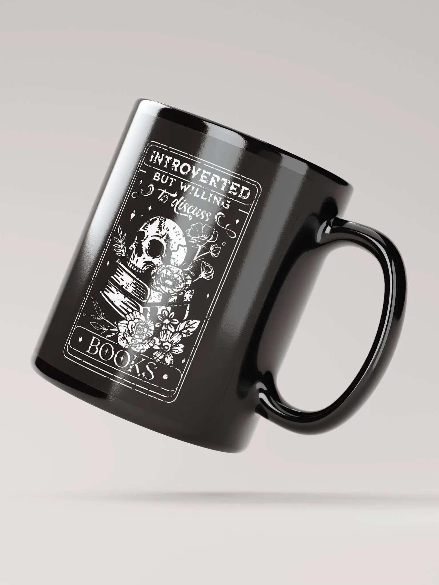 Introverted But Willing To Discuss Books Mug product image (3)
