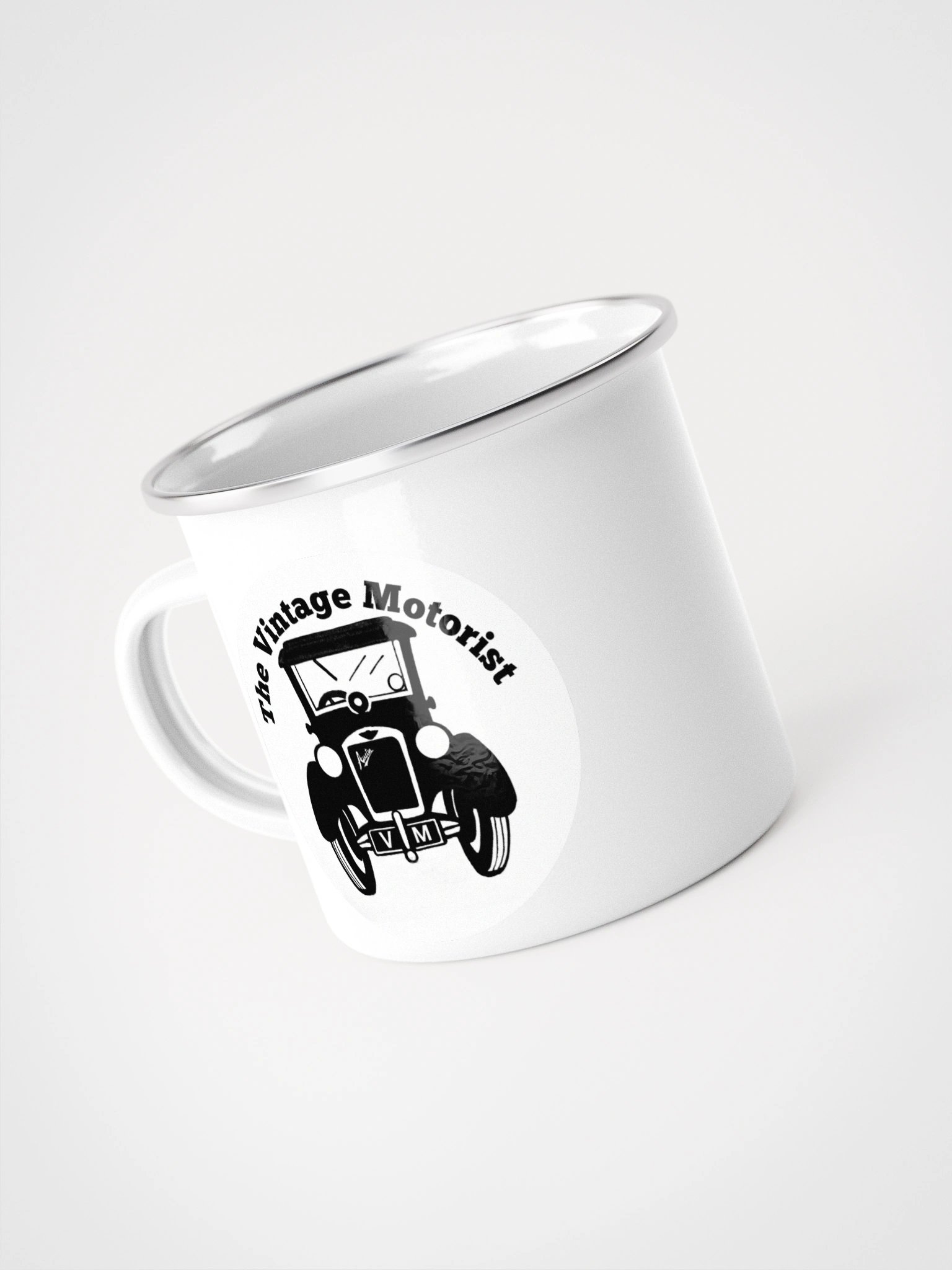 Vintage Motorist Enamel Mug product image (4)