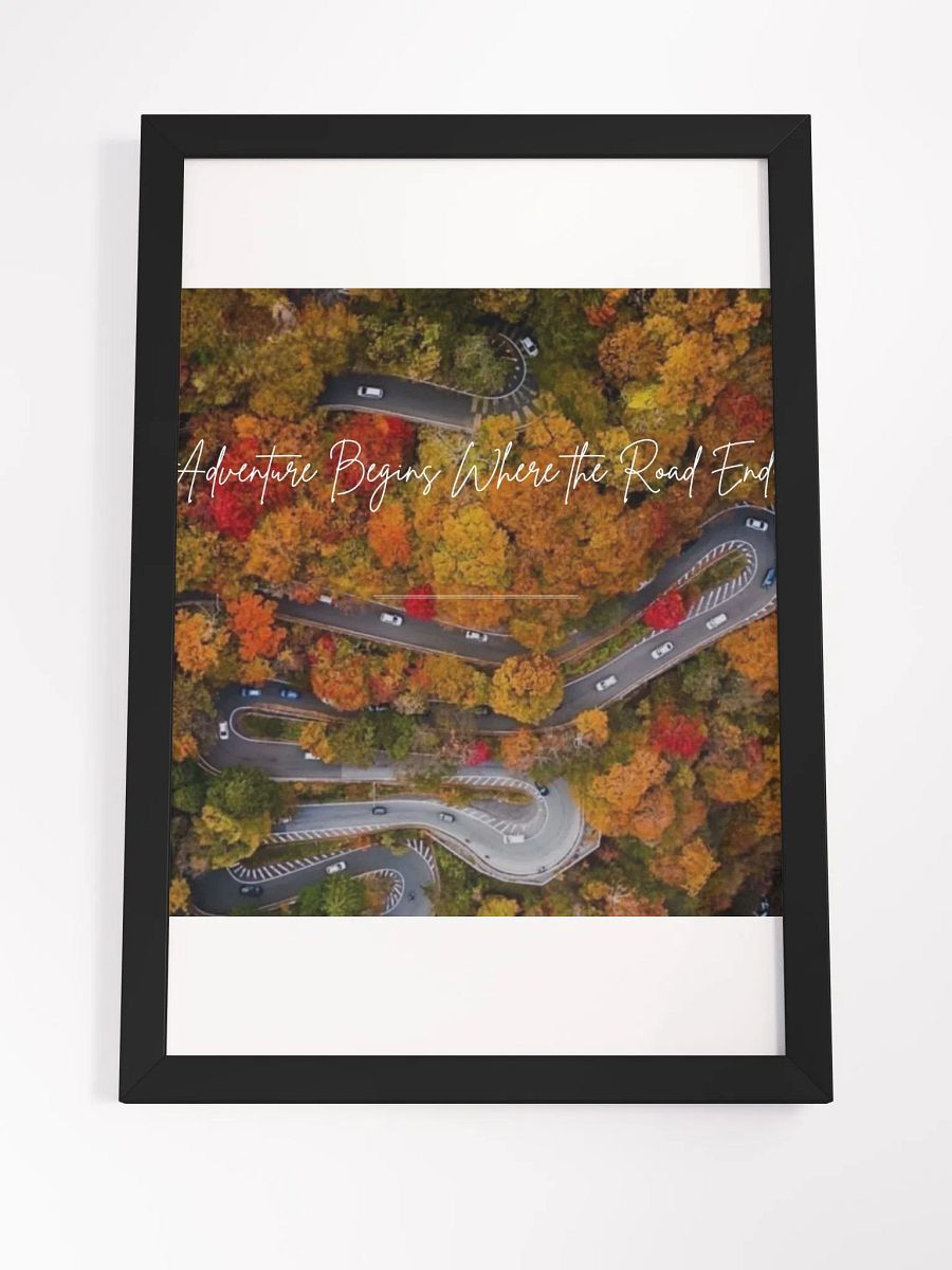 Colorful Forest Framed High-Quality Matte Poster (in) product image (4)