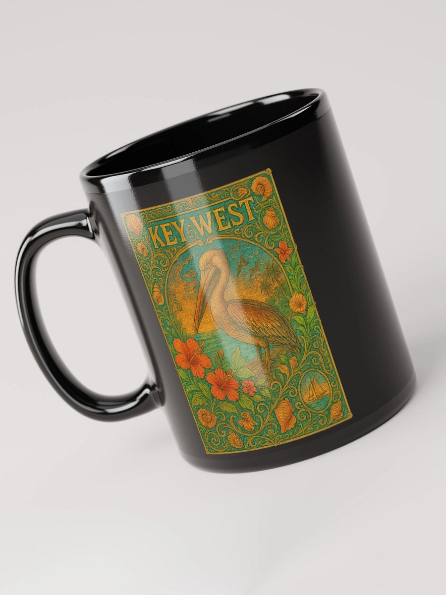 Key West Tropical Mug with Pelican and Hibiscus product image (4)