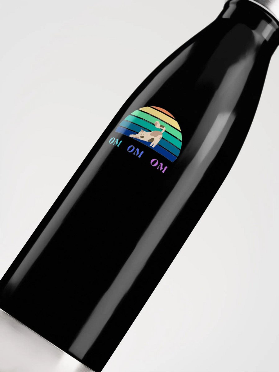Zen Cat Sunrise Stainless Steel Water Bottle product image (5)