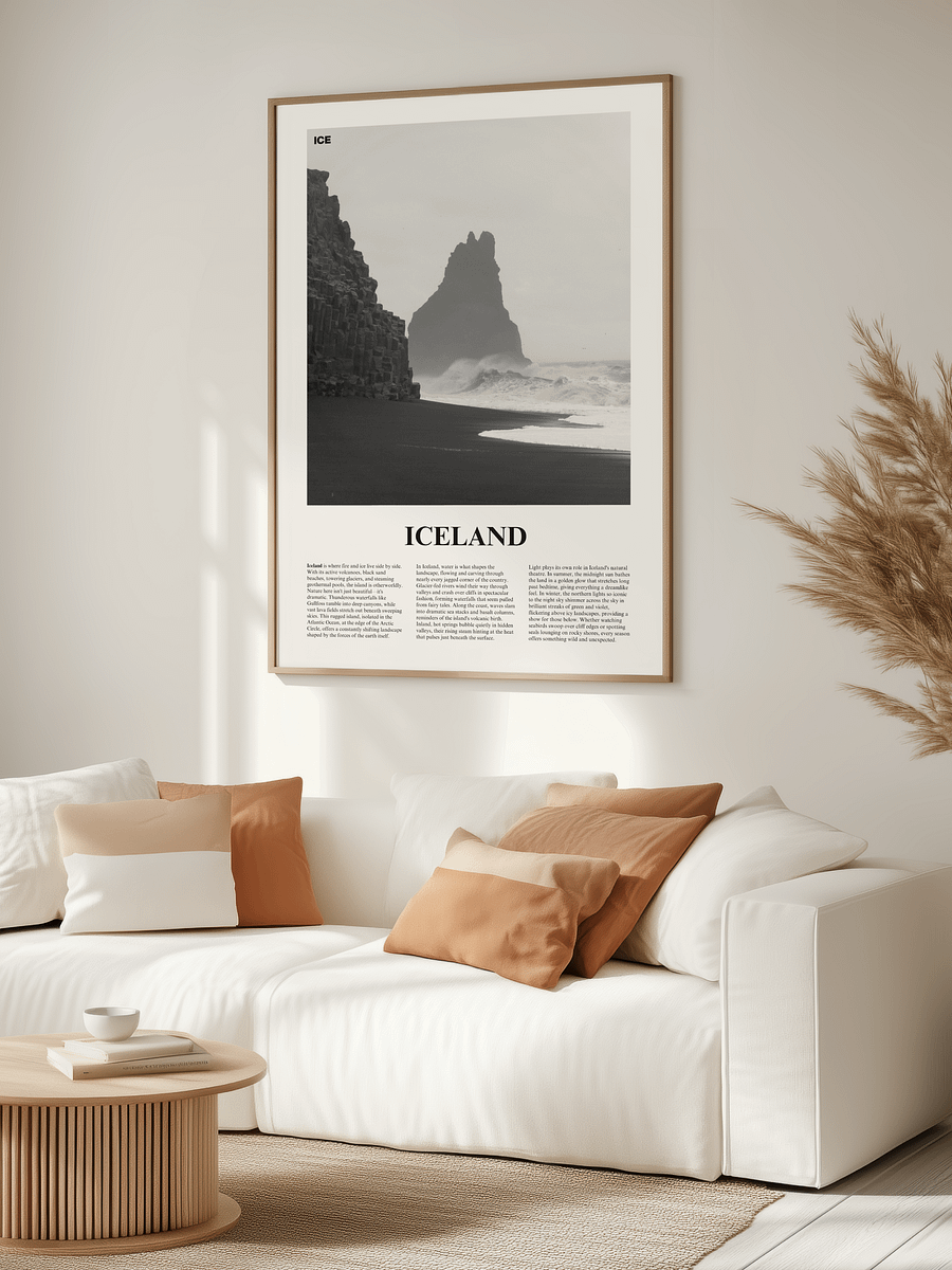 Iceland 01 Newspaper Poster product image (7)