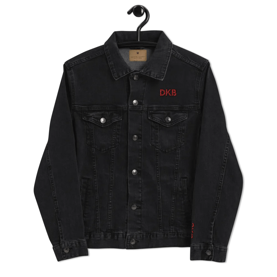 Bold DKB Red Logo Denim Jacket product image (8)