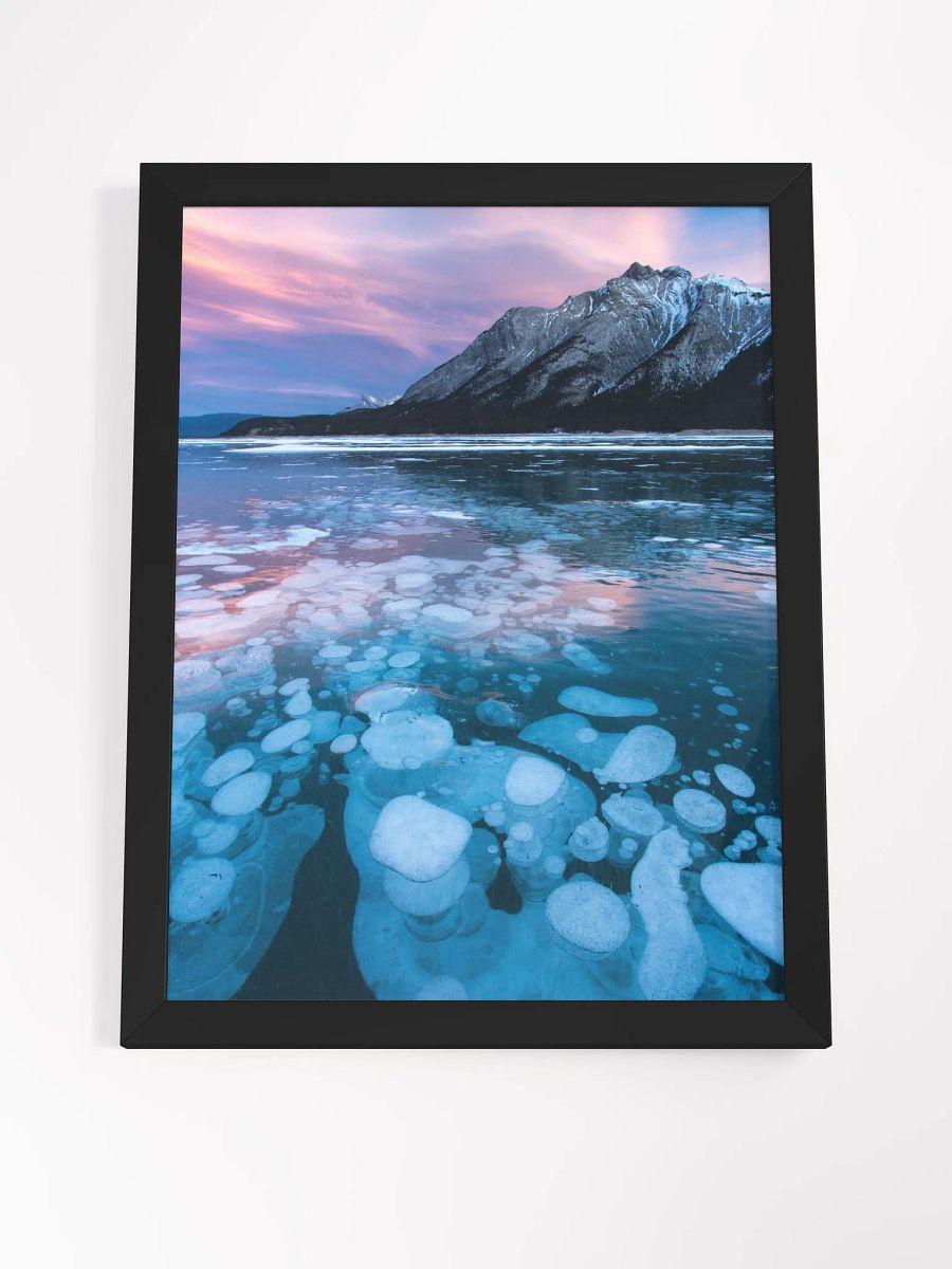 Abraham Lake Sunrise - Fine Art Print - Framed product image (4)
