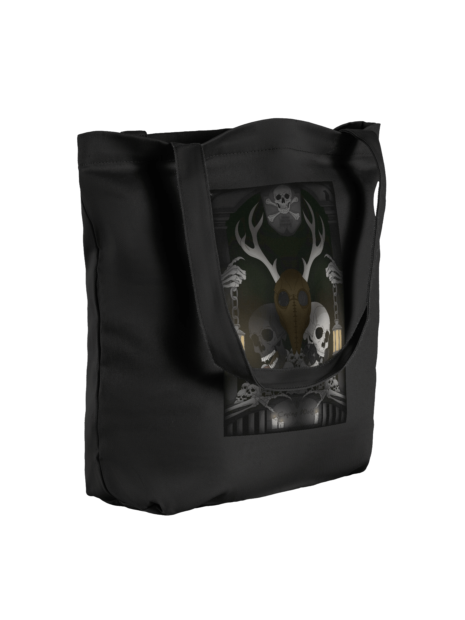 "Mors Mecum Ambulat" Plague Runners Tote Bag product image (4)